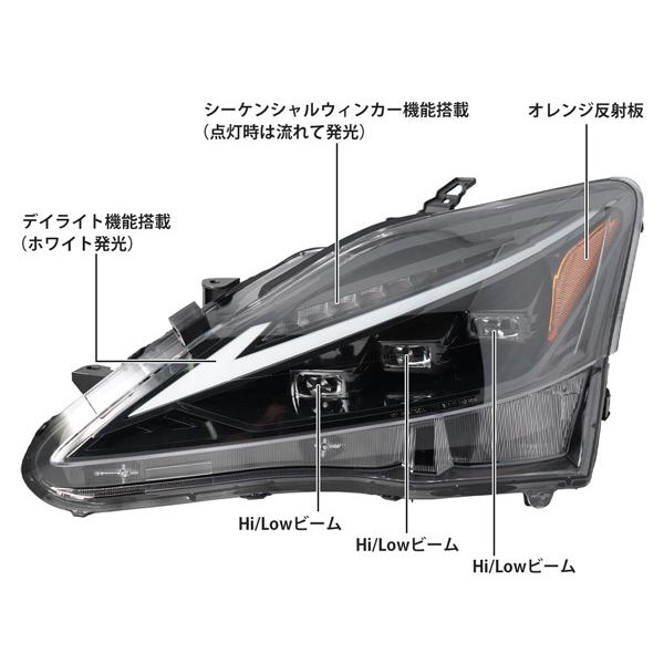 レクサス（LEXUS） IS250 IS350 ISC GSE20系 30後期ルック フェイス