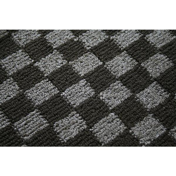 エブリワゴン　DA17W フロアマット7点セット　黒X灰色　新品 DA17W スズキ エブリィ ワゴン フロアマット 7点 フルセット