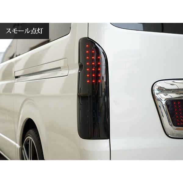 ハイエース ハイエース200系 LEDテール オールブラックインナー