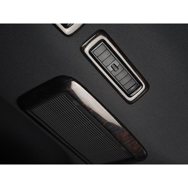 ハイエース 200系4型 〜 8型 ダークプライム 黒木目マホガニー調 リア