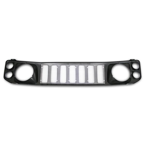 ジムニー JA12 JA22 JB32 マッドブラック メッシュグリル : トライ