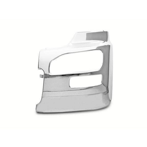 UDトラックス 日産UD クオン エアダム有 メッキフロントバンパー 左