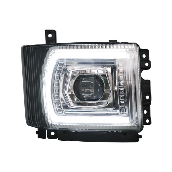 いすゞ（ISUZU） 07 エルフ ハイキャブ ワイドキャブ LEDヘッドライト