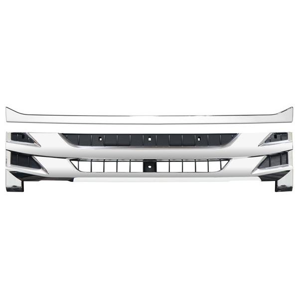 いすゞ（ISUZU） エルフ メッキパーツ フロントグリル ラインプレート