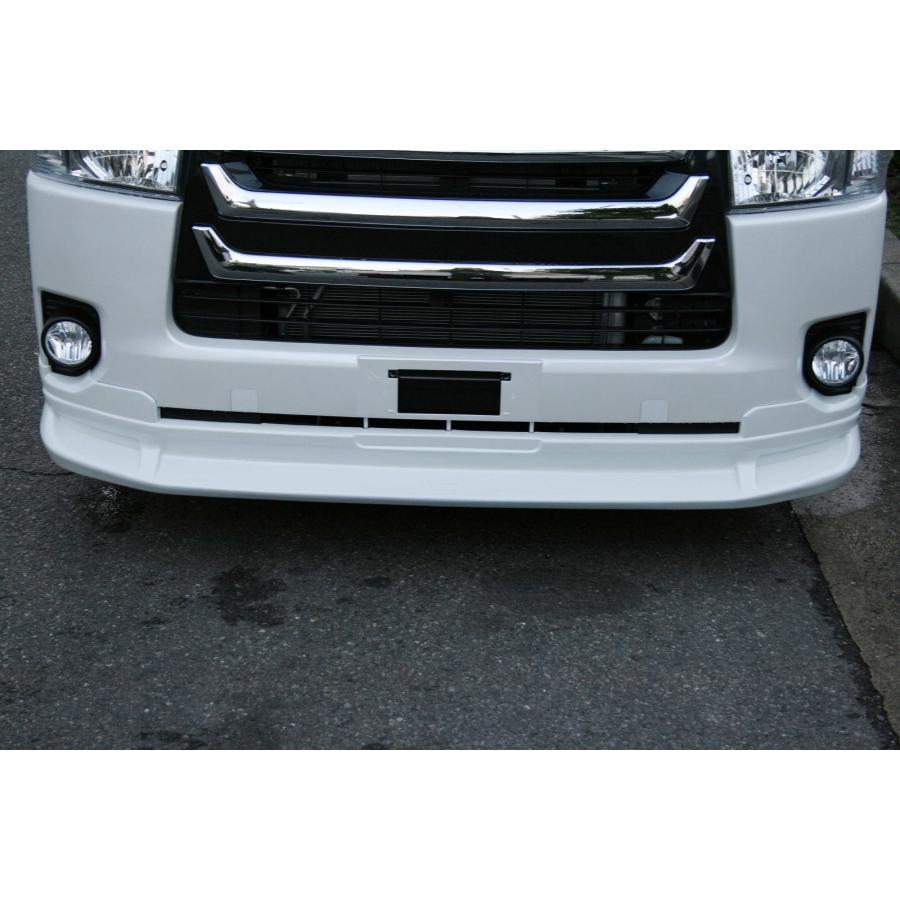 ハイエース200系TRDフロントリップスポイラー TRD フロントスポイラー 素地(未塗装) ハイエースバン KDH20# KDH211