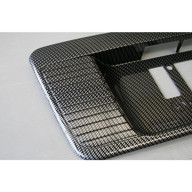 415コブラ　リアゲートガーニッシュ　綾織カーボン　ハイエース 415コブラ リアゲートガーニッシュ 綾織カーボン ハイエース