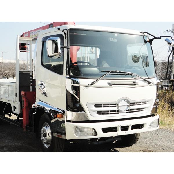 日野自動車 レンジャープロ メッキ コーナーパネル スモーク 日野自動車 レンジャープロ メッキ コーナーパネル スモーク