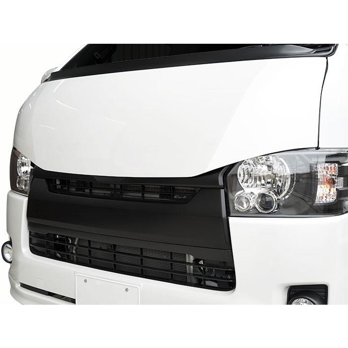 ハイエース ボンネット 200系 標準 エアロボンネット バットフェイス