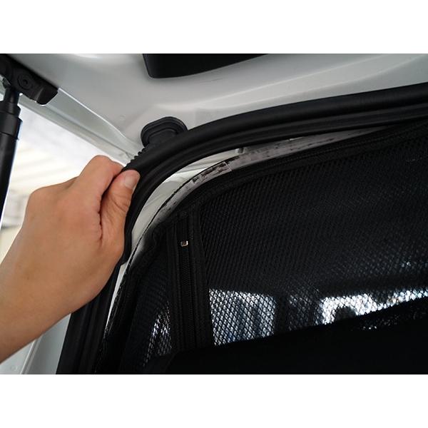 ハイエース 0系 1型 2型 3型 4型 5型 左右セット 遮光ネット スライドドア 標準ボディ用 虫除けネット 卸直営 6型 防虫ネット