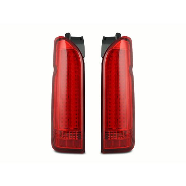 ハイエース 200系 1〜9型 LED92発 バーティカル スーパーレッド