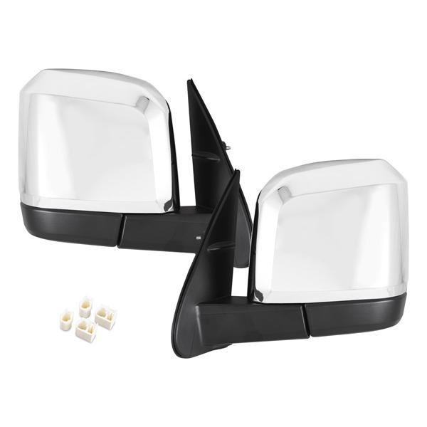 ハイエース 200系 メッキドアミラー サイドミラー 左右セット ハイエース メッキ ドアミラー 左右 200系 6型 7型 純正タイプ 電動