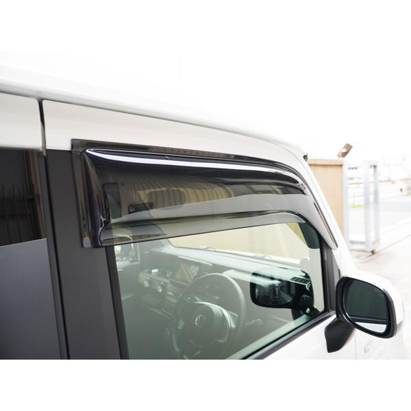 N-BOX ホンダ N-VAN JJ1 JJ2 サイドドアバイザー スモークドアバイザー