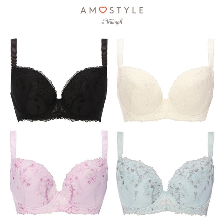 AMOSTYLE（アモスタイル） P10 チャーミングラマー ブラ＆ショーツ