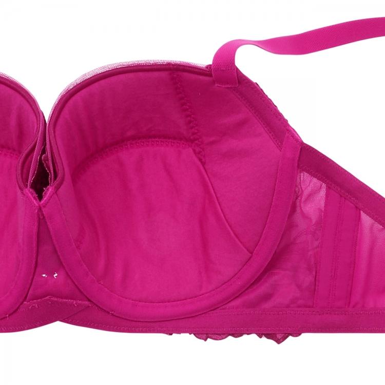 D75L レッドレーベル バイ トリンプ0104 ブラ＆ショーツ Pink D75L レッドレーベル バイ トリンプ0104 ブラ＆ショーツ Pink