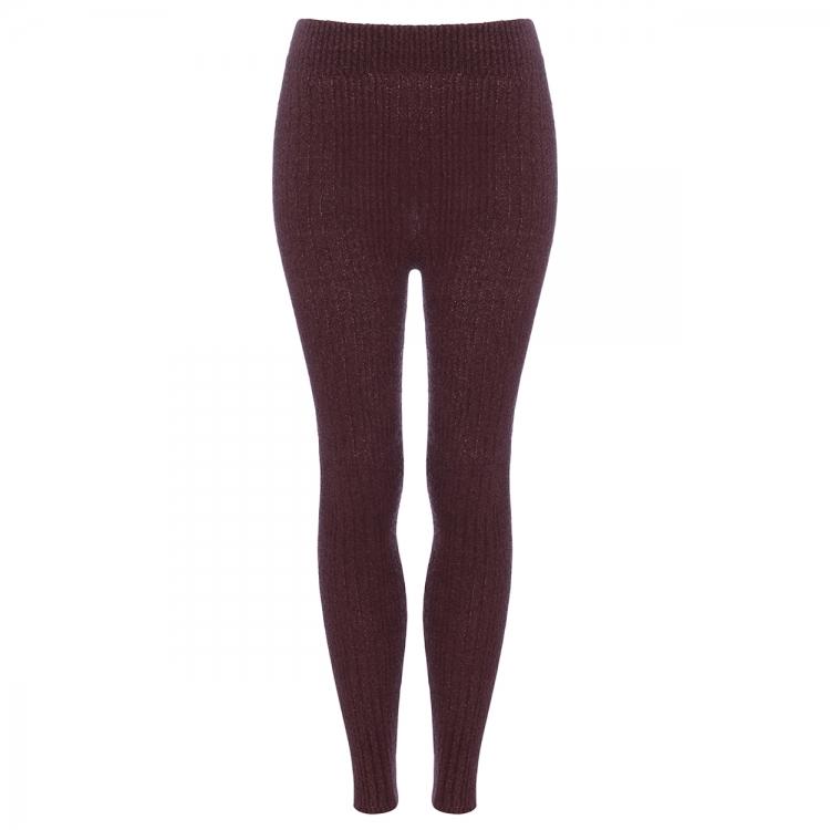 Triumph（トリンプ） スロギー ニットリブ編み 9分丈ニットパンツ(M-L