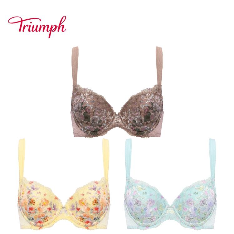 Triumph（トリンプ） 恋するブラ653 ブラジャー(D,Eカップ) TR653 WHU