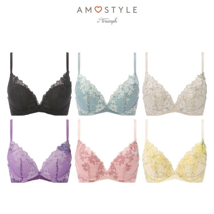 AMOSTYLE（アモスタイル） P10 夢みるブラ DeepV ブラジャー マイ