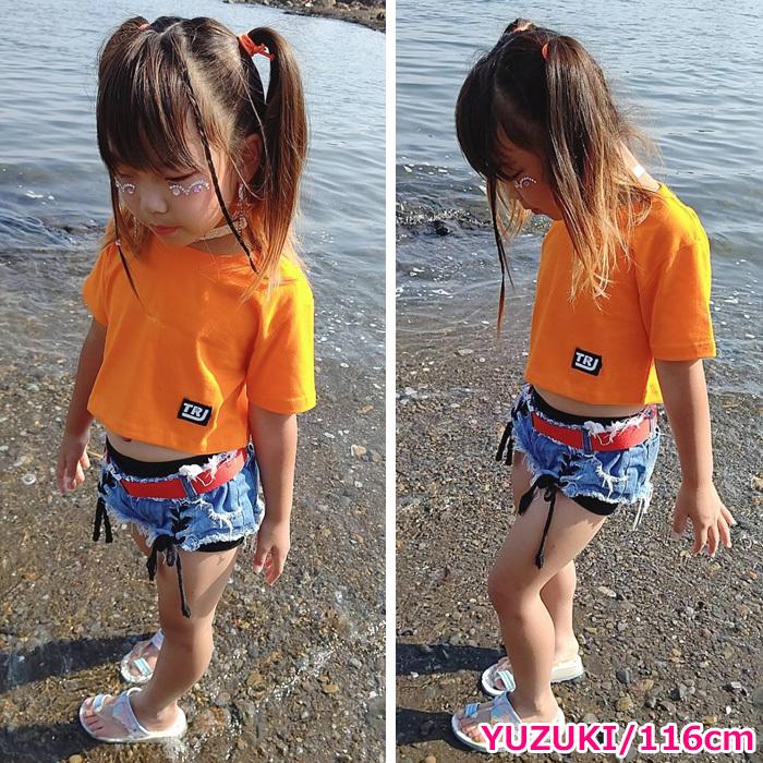 縦紐編み上げ デニムショートパンツ ダンス 衣装 ヒップホップ キッズ ショートパンツ レディース キッズダンス子供 ジュニア 子供服 Bot 146 うちの子が一番 通販 Yahoo ショッピング