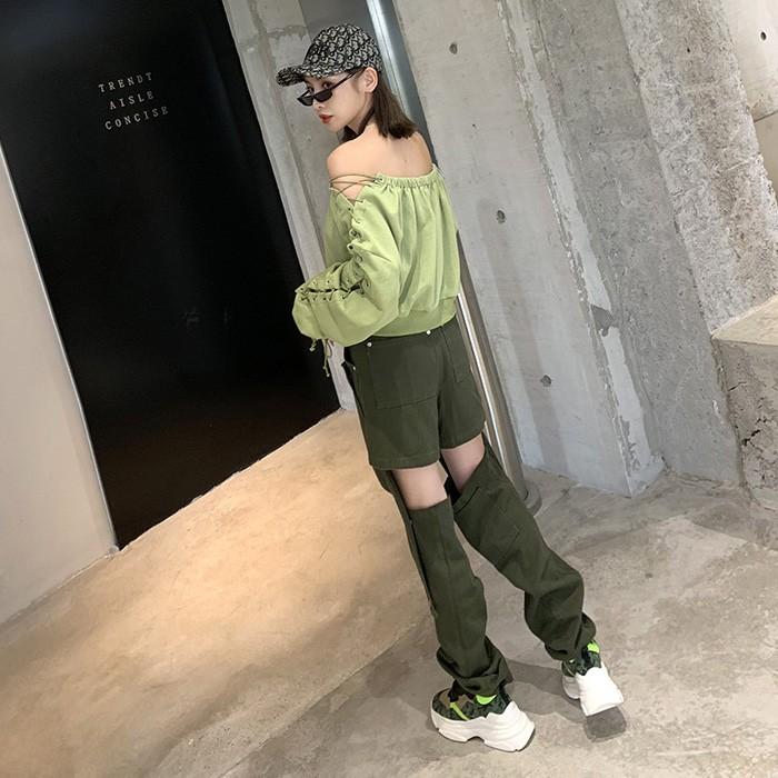 アンコキーヌロングO Pブルー＆ブラック GUショートパンツ2枚　4点セット アンコキーヌロングO Pブルー＆ブラック GUショートパンツ2枚 4
