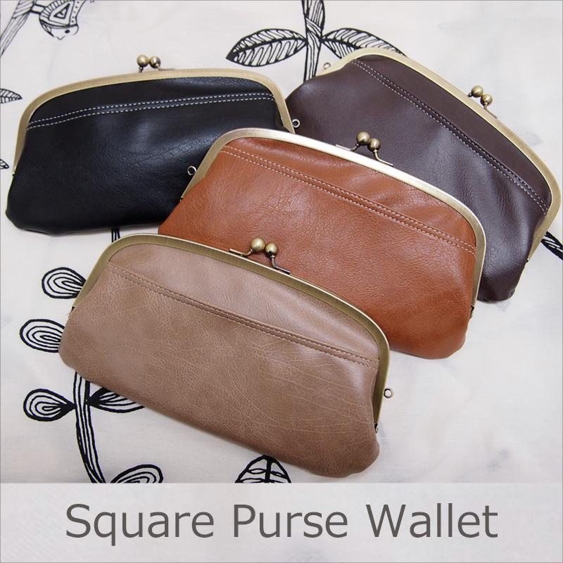 財布 ぷっくり可愛いがま口大きめ長財布 がま口長財布 ロングウォレット メール便のみ送料無料 721 トワトワ 通販 Yahoo ショッピング