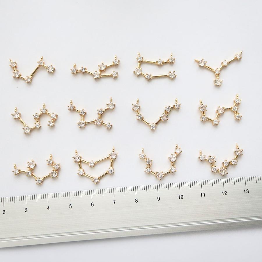 agete　10金星座デザイン 射手座　メダル型チャーム agete 10金星座デザイン 射手座 メダル型チャーム ポールヒューイット