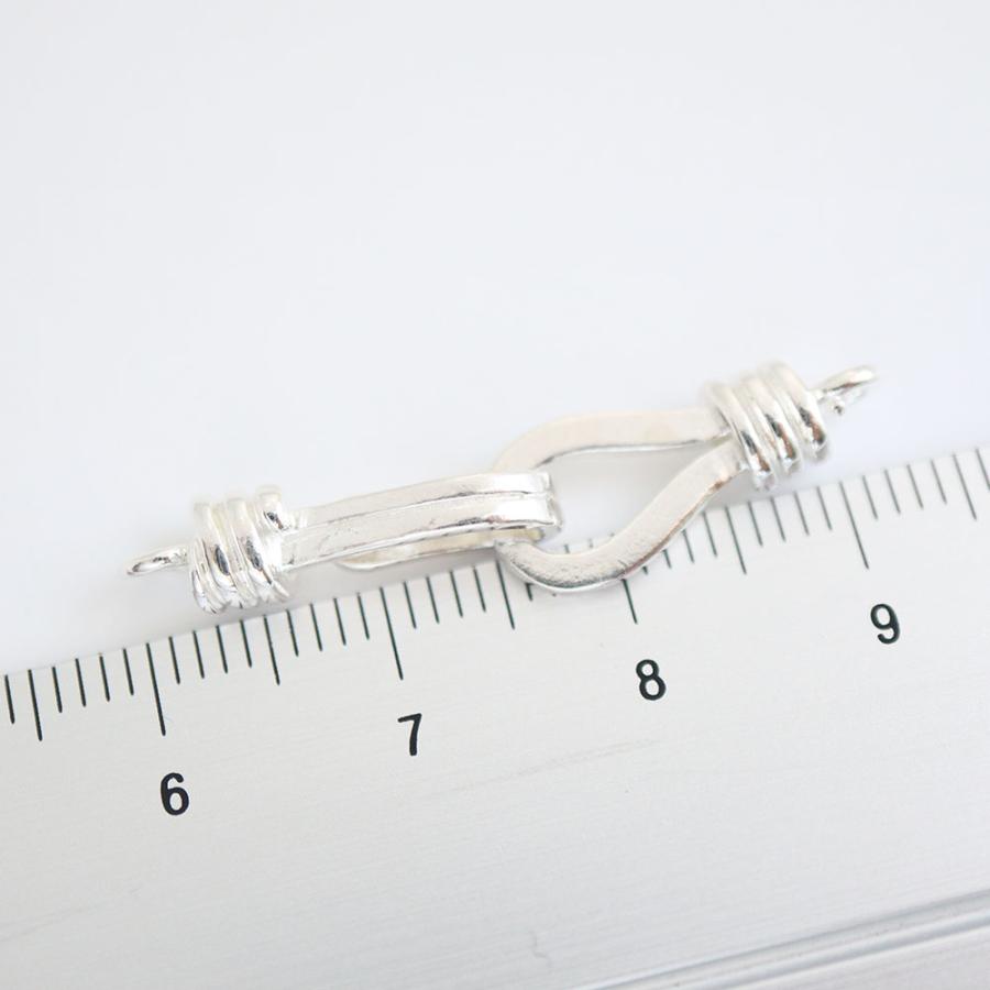 SV925 スターリングシルバー フック 留め具 1セット : Trois anges