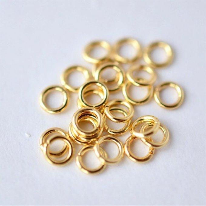 14KGF 真鍮製 丸カン 基礎パーツ 連結金具 |  | 05
