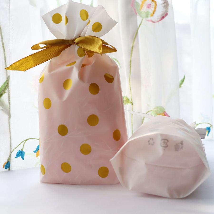 ❤️新品、未使用❤️ラッピングセロファン　リボン付き　包装紙　ギフトラッピング importfan_housou