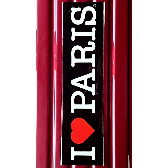 I LOVE PARIS ステッカー 黒 Lサイズ 日本未発売 : トロワ・エトワール
