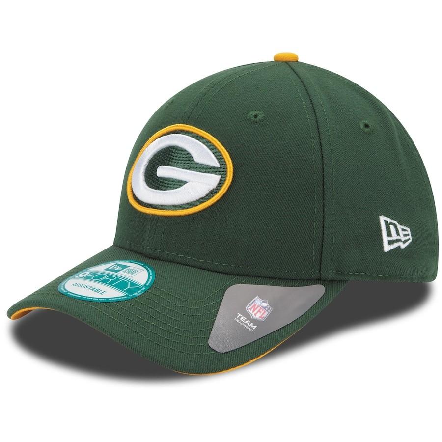 海外最新 ニューエラ New Era メンズ キャップ 帽子 Green Bay Packers Green League 9forty Adjustable Hat クリアランス Www Endocenter Com Ua