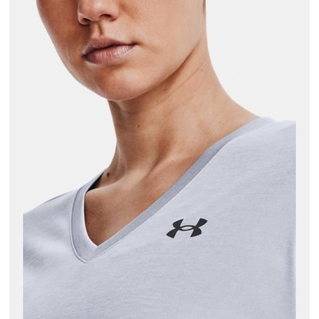 アンダーアーマー レディース Tシャツ Under Armour Women's UA Velocity Twist V-Neck Short  Sleeve Mod Gray/Jet Gray :1299590-012:バッシュ アパレル troisHOMME 通販  