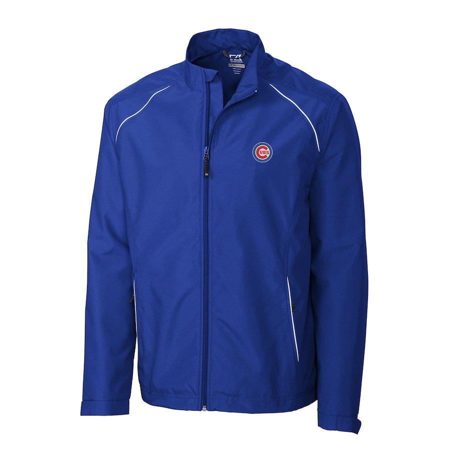 完売 メンズ ジャケット Chicago Cubs Cutter Buck Beacon Weathertec Full Zip Jacket Royal 第1位獲得 Www Thedailyspud Com