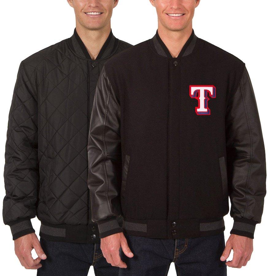 メンズ ジャケット Texas Leather Rangers Jh Jacket Design Wool Leather Reversible Charcoal Black ならショッピング ランキングや口コミも豊富なネット通販 更にお得なpaypay残高も スマホアプリも充実で毎日どこからでも気になる商品をその場でお求め