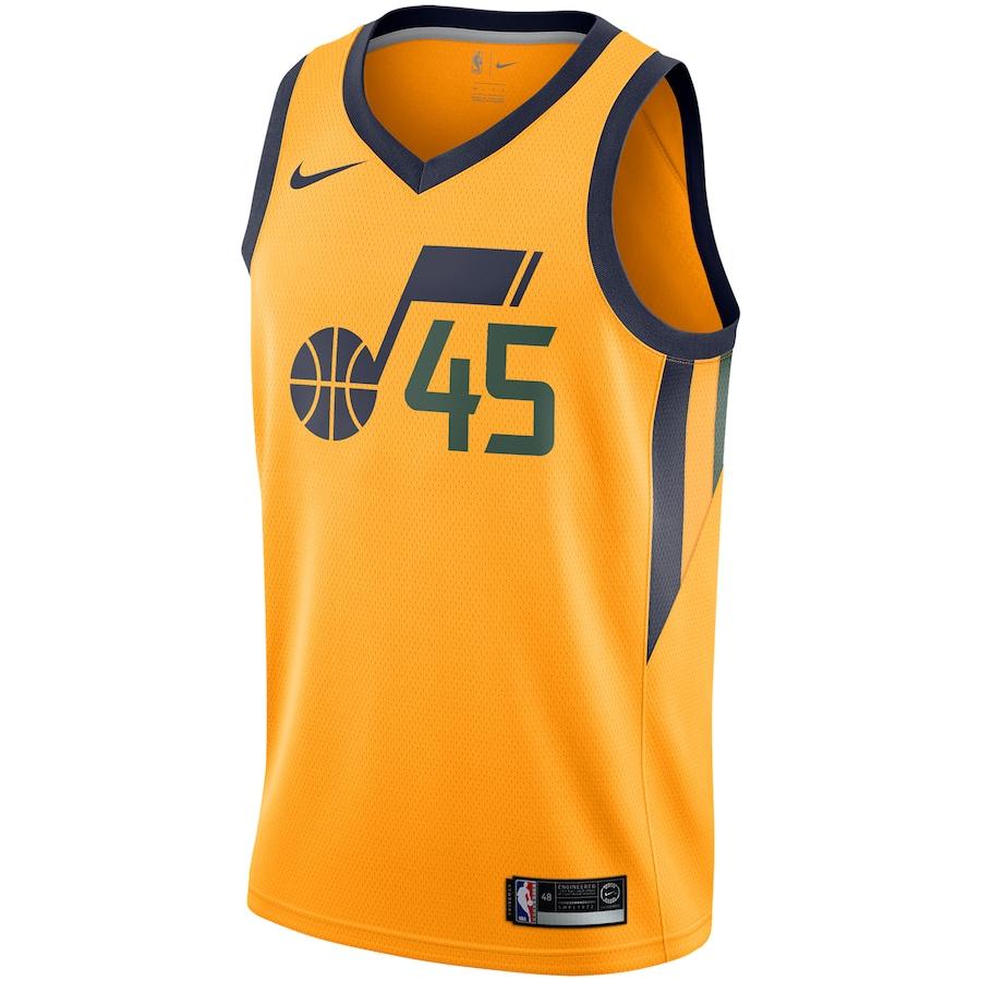 ナイキ メンズ ジャージ Donovan Mitchell "Utah Jazz" Nike Replica Swingman Jersey - Statement Edition - Gold｜troishomme｜02