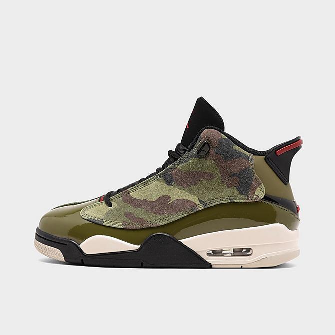 ジョーダン メンズ スニーカー Air Jordan Retro Dub Zero Off-Court バッシュ Medium Olive/Black/Light Bone/Gym Red｜troishomme