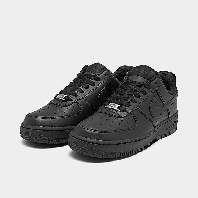 ナイキ レディース エア フォースワン Nike Air Force 1 Low スニーカー Black/Black/Black｜troishomme｜02