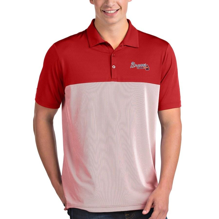 メンズ ポロシャツ ポロシャツ Atlanta Red White ならショッピング ランキングや口コミも豊富なネット通販 更にお得なpaypay残高も スマホアプリも充実で毎日どこからでも気になる商品をその場でお求めいただけます ファッション Braves Antigua メンズ