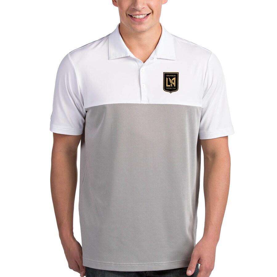 本店は メンズ White/Steel - Polo Venture Antigua "LAFC" ポロシャツ シャツ