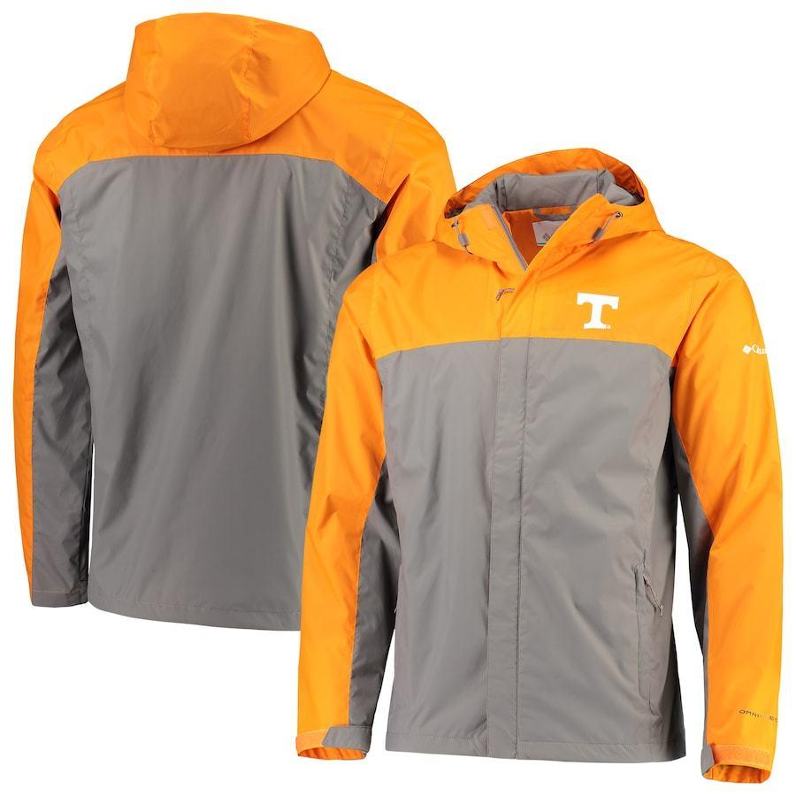 驚きの価格が実現！ メンズ ジャケット "Tennessee Volunteers" Columbia Glennaker Storm Full-Zip Jacket - Tennessee Orange/Gray パーカー