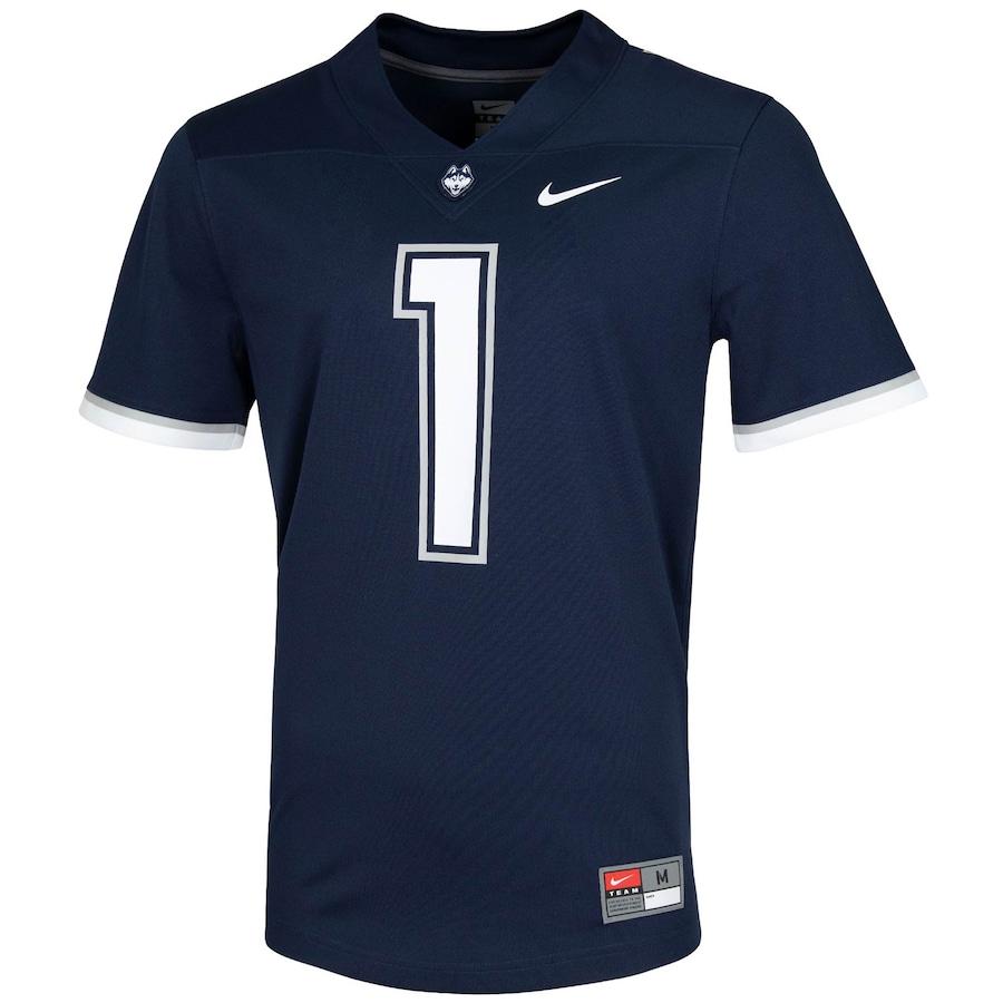 ナイキ メンズ ジャージ #1 "UConn Huskies" Nike Untouchable Game Jersey - Navy｜troishomme｜02