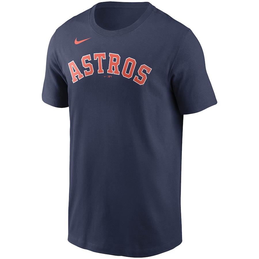 ナイキ メンズ Tシャツ Alex Bregman Houston Astros Nike Name & Number T-Shirt 半袖 Navy｜troishomme｜02