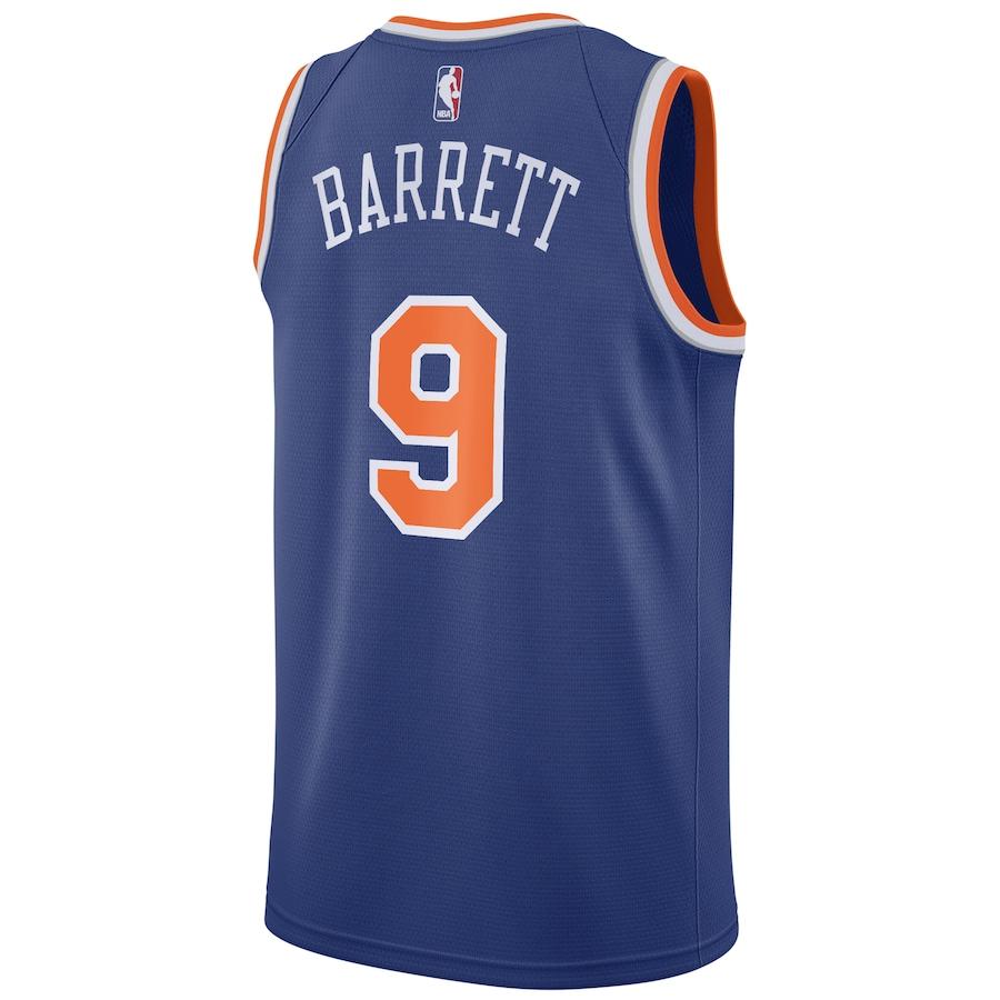 ナイキ メンズ ジャージ R.J. Barrett "New York Knicks" Nike 2019 NBA Draft First Round Pick Swingman Jersey Royal - Icon Edition｜troishomme｜03