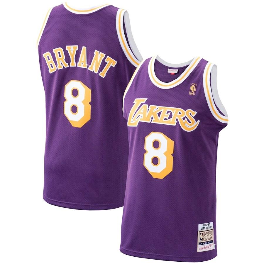 ミッチェル ネス メンズ Hardwood ジャージ Kobe Bryant Los Angeles Lakers Mitchell Ness Ness 1996