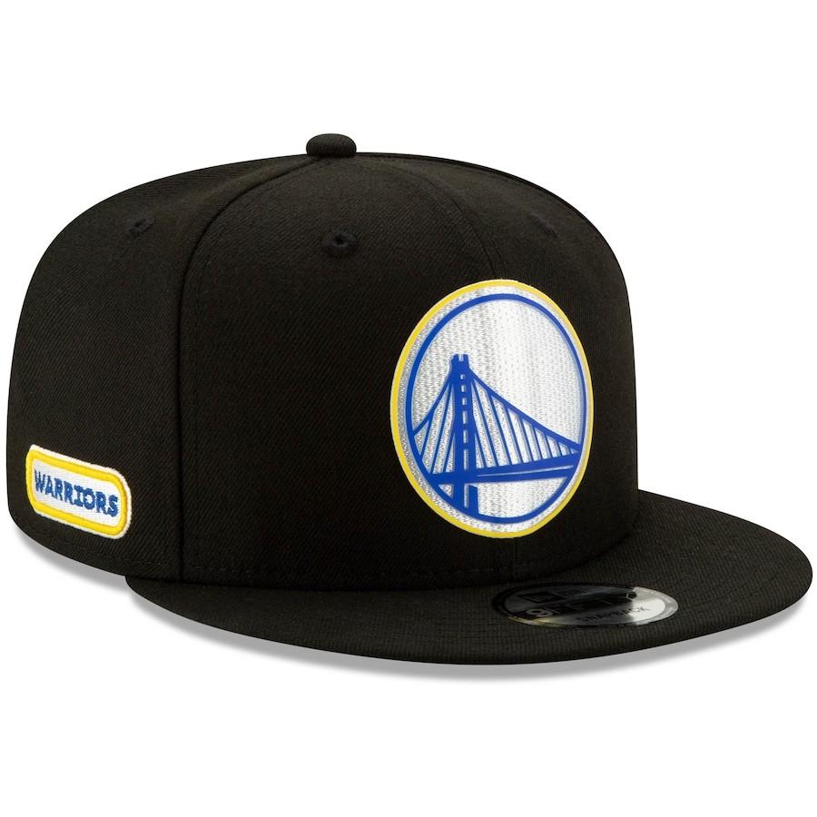 値引きする ニューエラ メンズ キャップ Golden State Warriors New Era Official Back Half 9fifty Snapback Hat 帽子 Black ブランドショッパー付き Www Skylanceronline Com