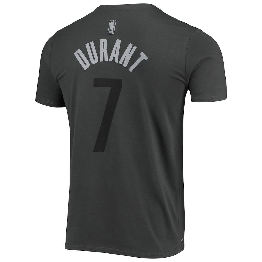 ナイキ メンズ Kevin Durant Brooklyn Nets Nike Icon Performance T-Shirt Tシャツ 半袖 Gray｜troishomme｜03