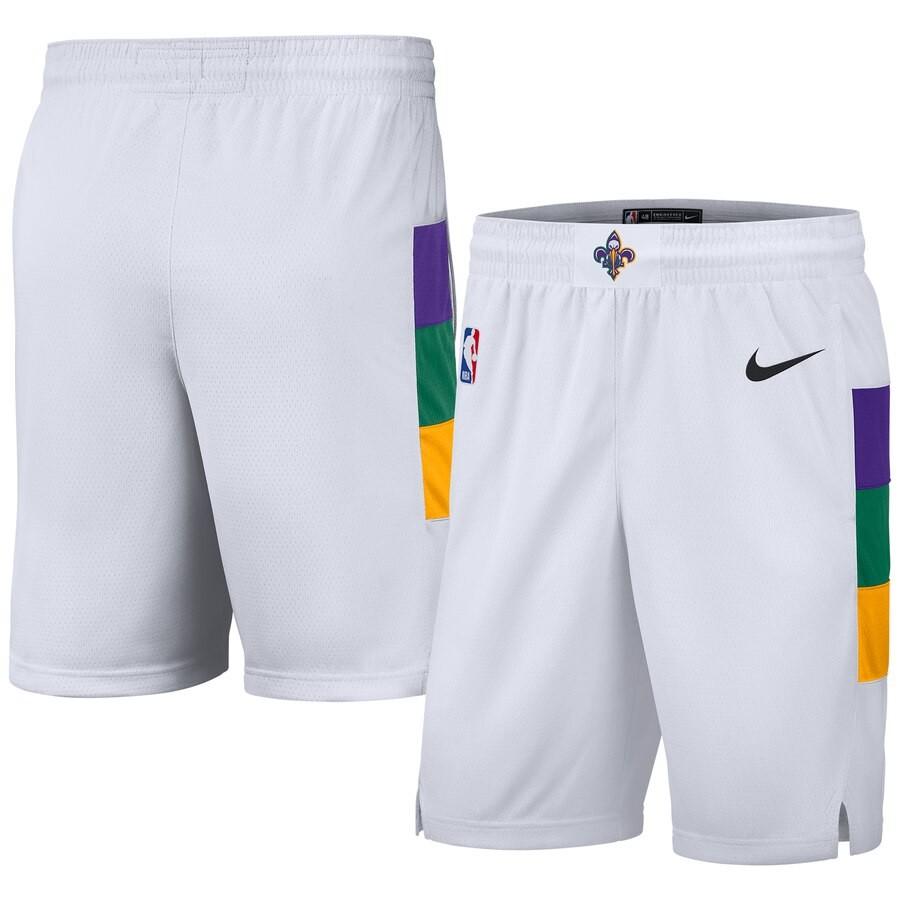 ナイキ キッズ ハーフパンツ New Orleans Pelicans ペリカンズ Nike Youth 2019 20 City Edition Swingman Shorts バスパン ミニバス White 3673340 バッシュ アパレル Troishomme 通販 Yahoo ショッピング