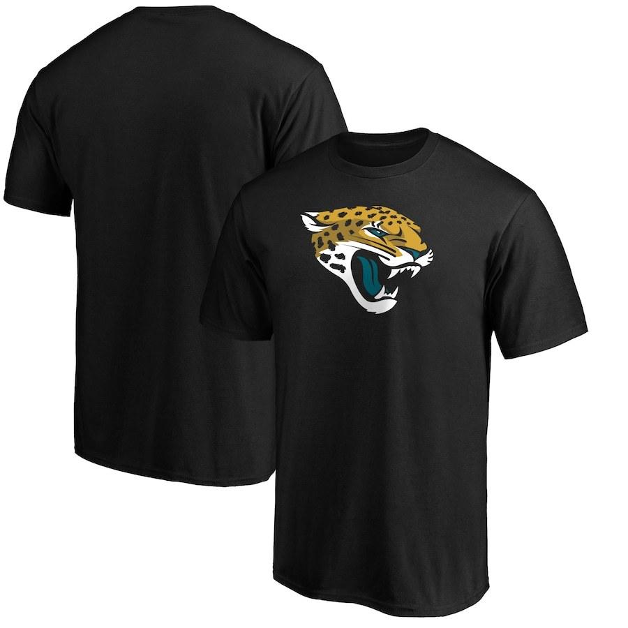 ファナティックス メンズ Tシャツ "Jacksonville Jaguars" Fanatics Branded Primary Logo Team T-Shirt - Black レプリカユニフォーム