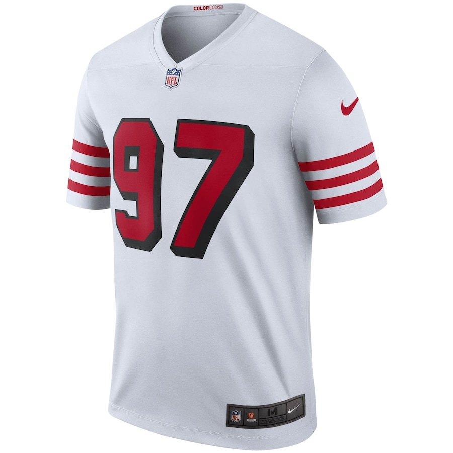 nick bosa jersey color rush