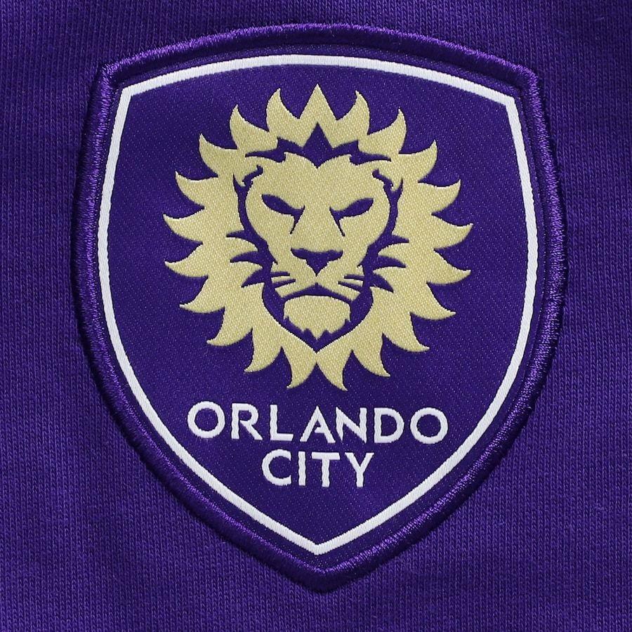 アディダス メンズ パーカー "Orlando City SC" adidas 2020 Travel Quarter-Zip Hoodie Jacket - Purple｜troishomme｜05