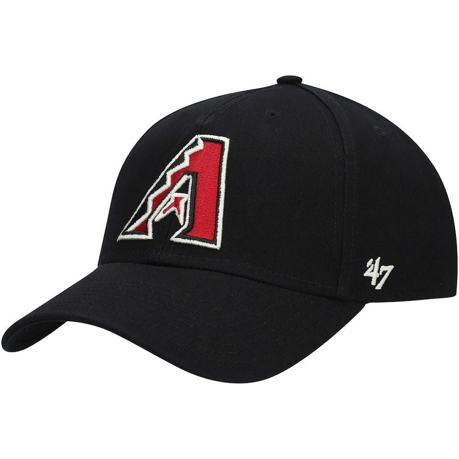 フォーティーセブン メンズ キャップ ”Arizona Diamondbacks" '47 Legend MVP Adjustable Hat - Black｜troishomme